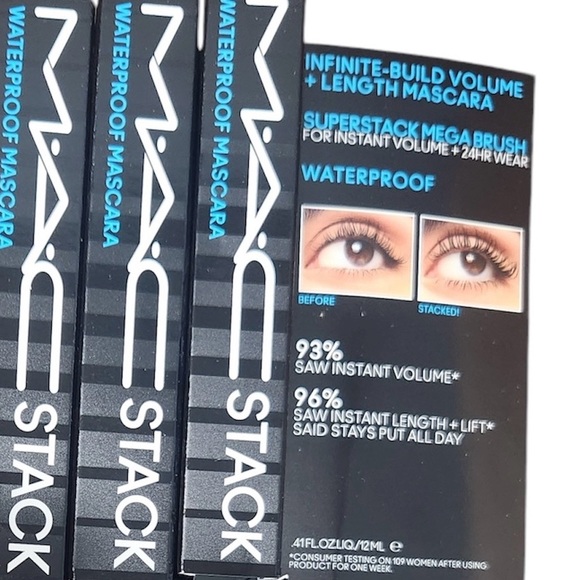 x1 MAC STACK WATERPROOF MASCARA BRAND NEW BOXED - Picture 11 of 11